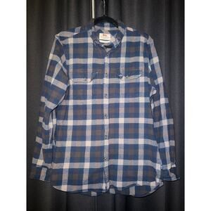 Fjallraven Long Sleeve Button Down Flannel Shirt Size Medium